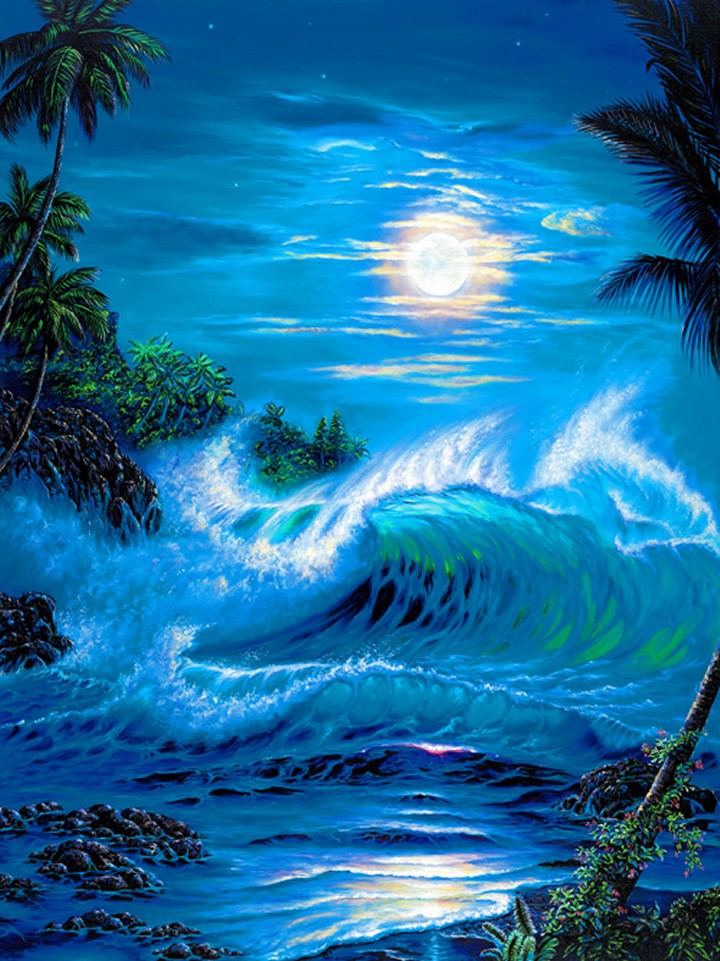 Maui Dream painting artwork by Belinda Leigh